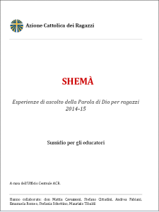 ACR nazionale - SHEMA2014-2015 -COPERTINA