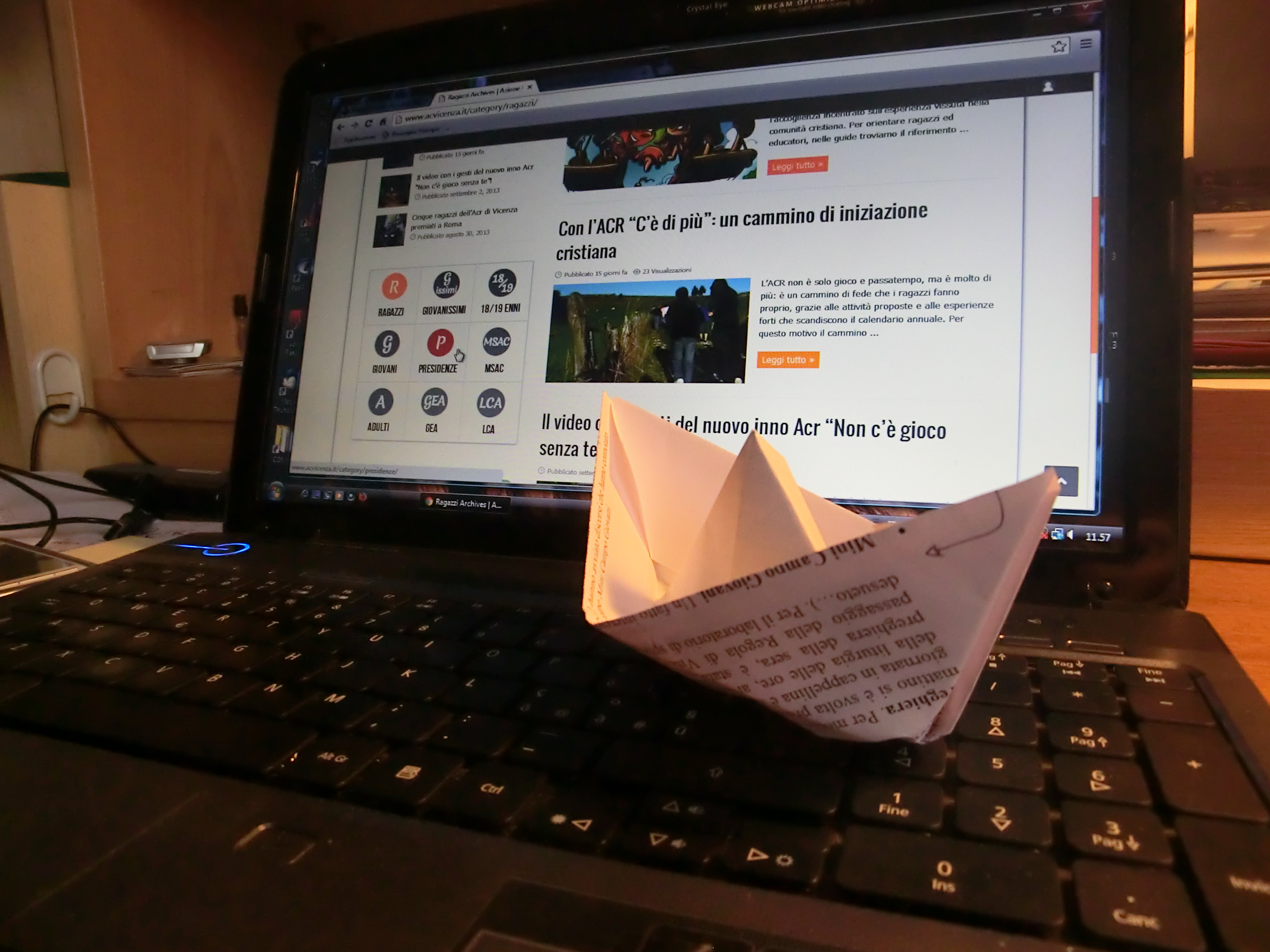 Duc in altum (on the web). L’AC Vicentina riparte con un nuovo sito e con Adhaesio Online