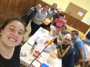 merenda_pellegrinaggio misericordia giovani2016