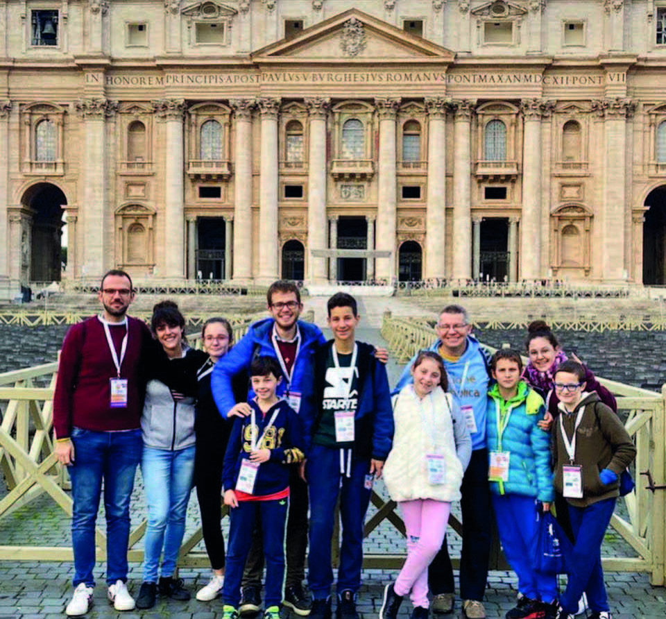 A Roma, con papa Francesco per festeggiare A Roma, con papa Francesco per festeggiare