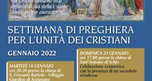 Settimana di preghiera per l’unità dei cristiani
