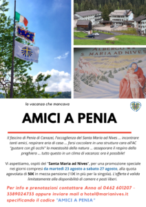 Promozione AMICI A PENIA